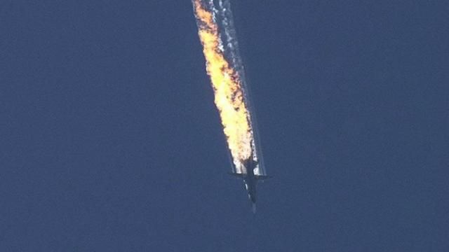 Пілотів зі збитого над Туреччиною російського літака захопили в полон