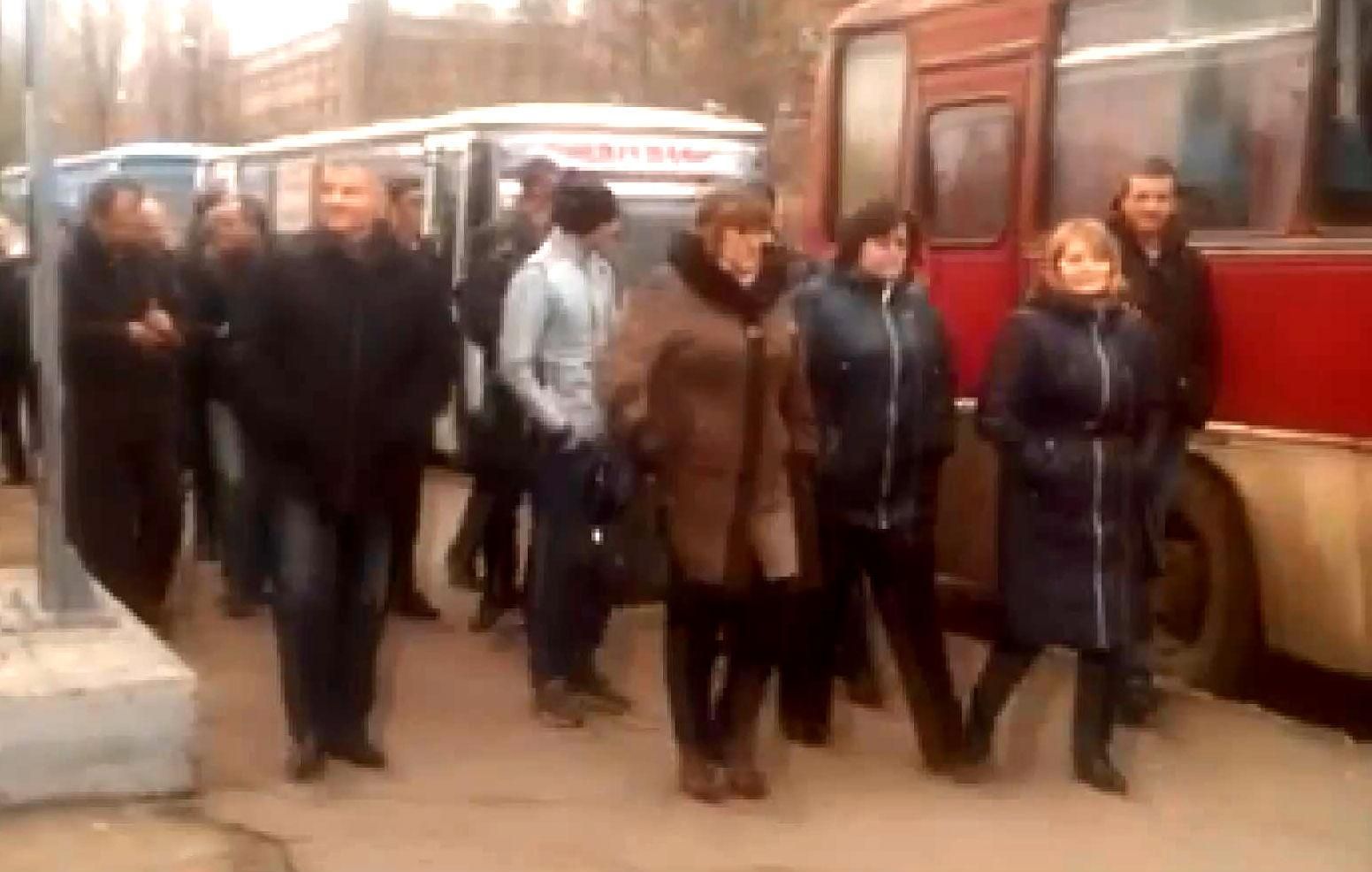 Люди Вілкула протестують у Кривому Розі Люди Вілкула протестують у Кривому Розі