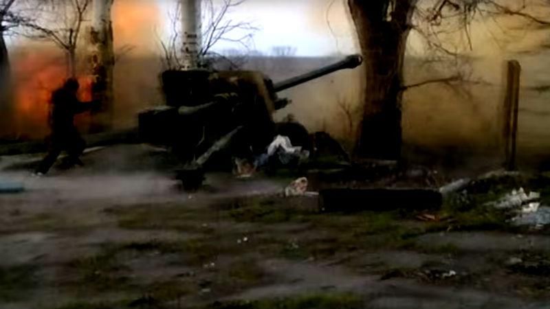 Азовцы показали "бабушку", которая держала в страхе врага Азовцы показали "бабушку", которая держала в страхе врага