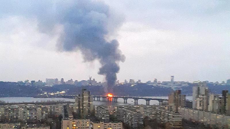 У Києві згорів ресторан У Києві згорів ресторан