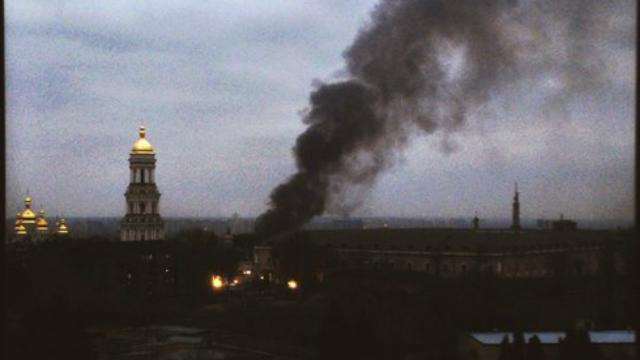 Пожар в ресторане на Днепре  ликвидирован