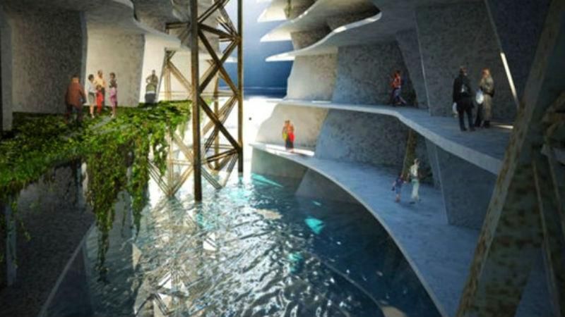 Дизайнеры разработали удивительный проект подводного небоскреба Дизайнеры разработали удивительный проект подводного небоскреба