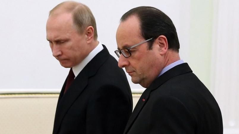 Олланд прилетів до Путіна домовлятись про спільний план дій Олланд прилетів до Путіна домовлятись про спільний план дій