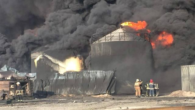 Семьи погибших в пожаре на нефтебазе получат компенсацию