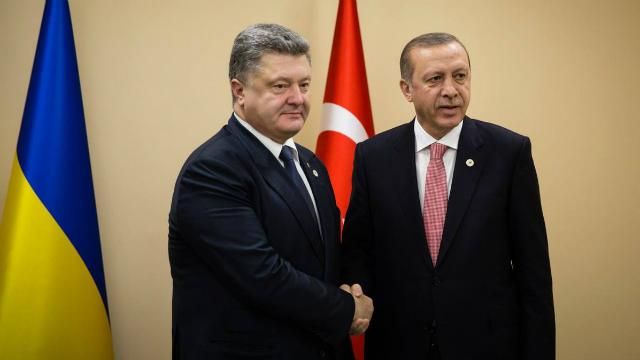 Порошенко хочет прорыва в отношениях с Турцией