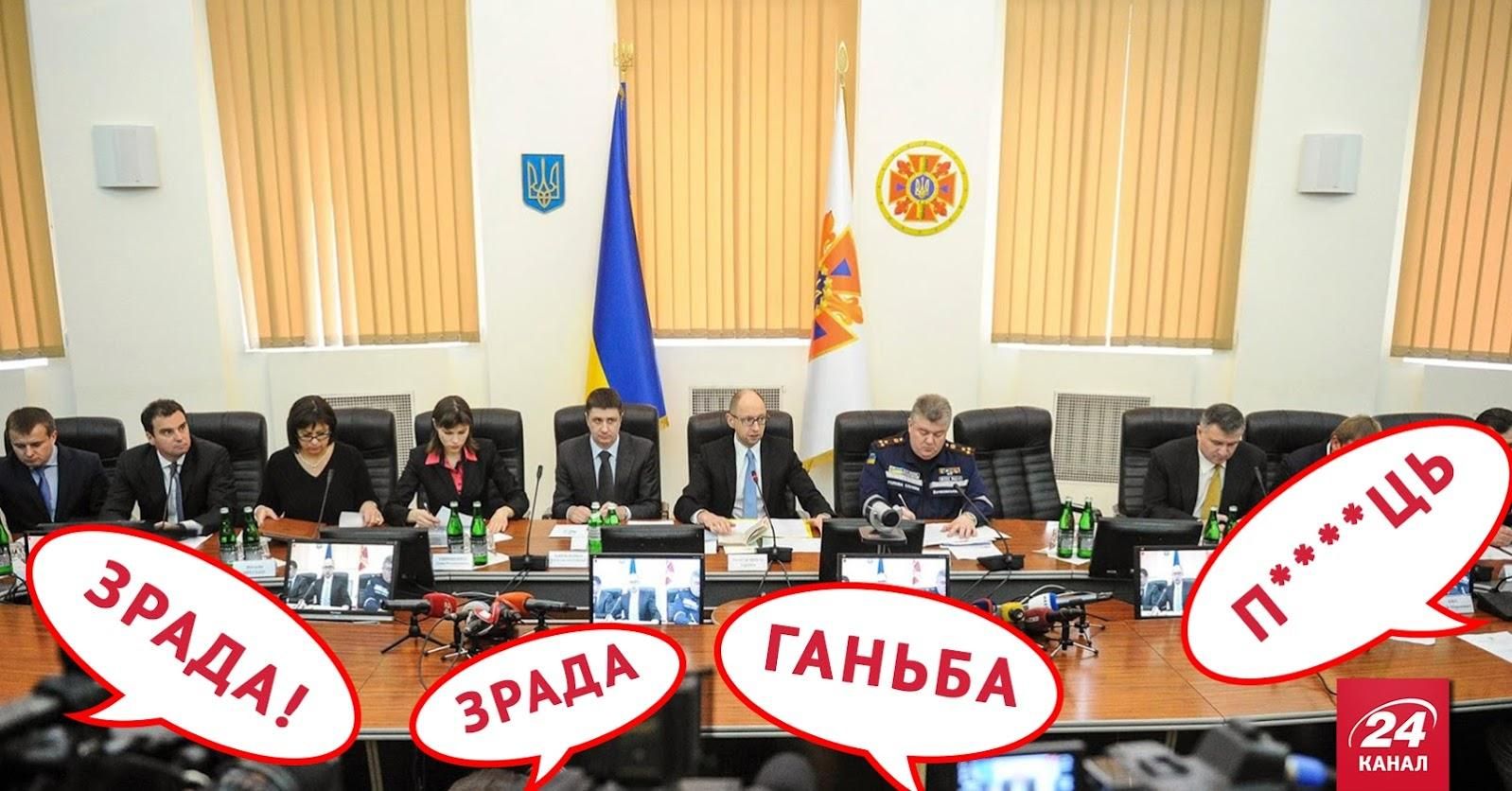 Какими тремя словами украинцы описали работу правительства