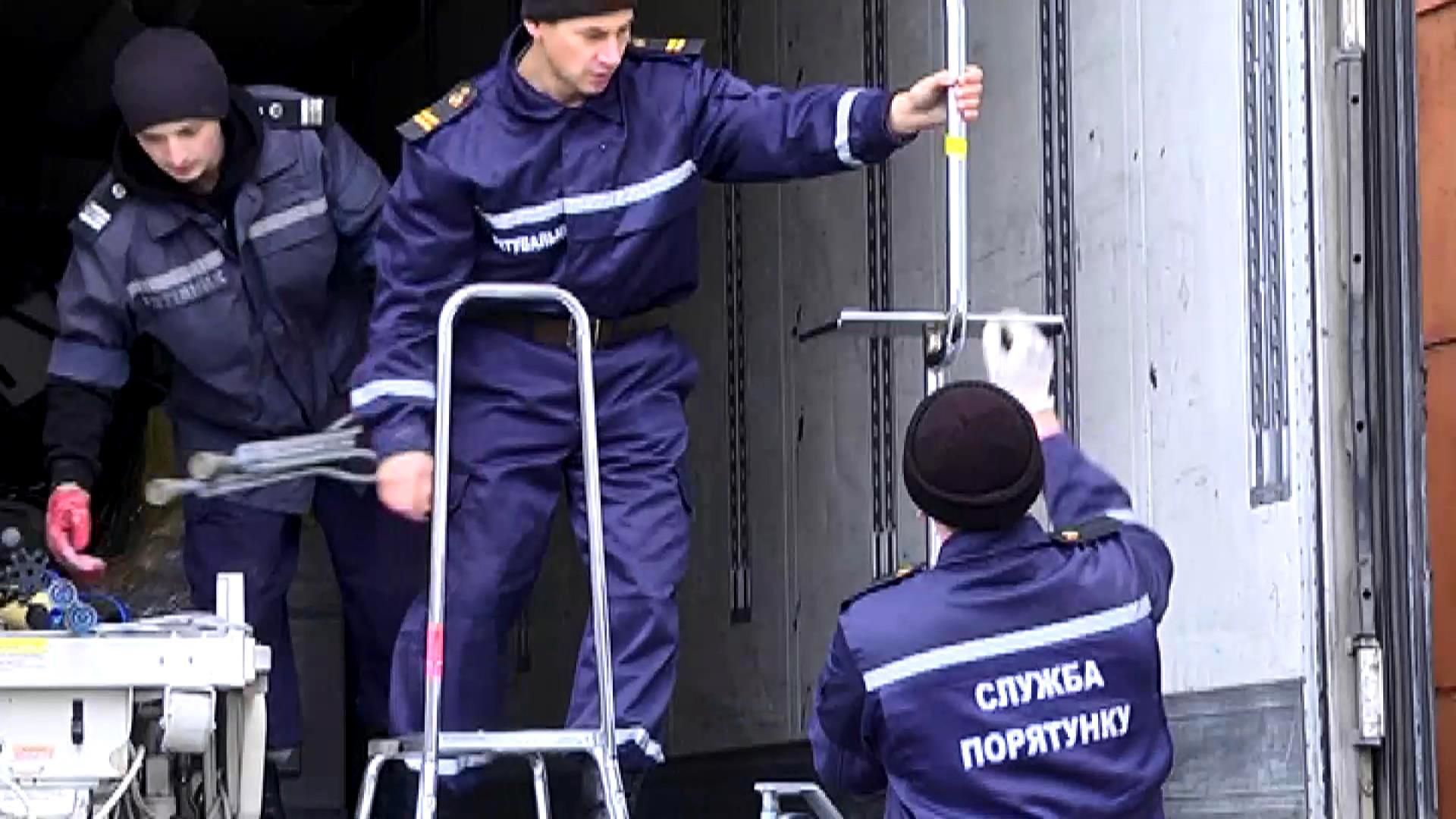 Медики отримали гуманітарку з США для потреб АТО Медики отримали гуманітарку з США для потреб АТО