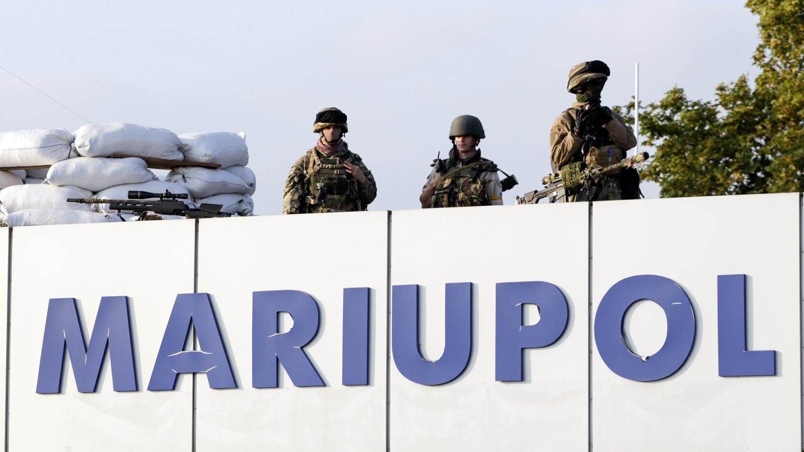 Боевики обстреляли опорный пункт вблизи Мариуполя Боевики обстреляли опорный пункт вблизи Мариуполя