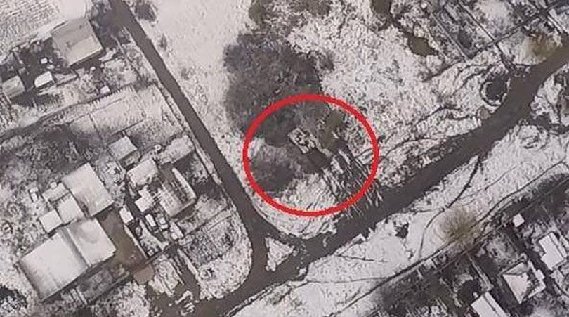 На линии разграничения — танки боевиков. Есть угроза провокаций На линии разграничения — танки боевиков. Есть угроза провокаций