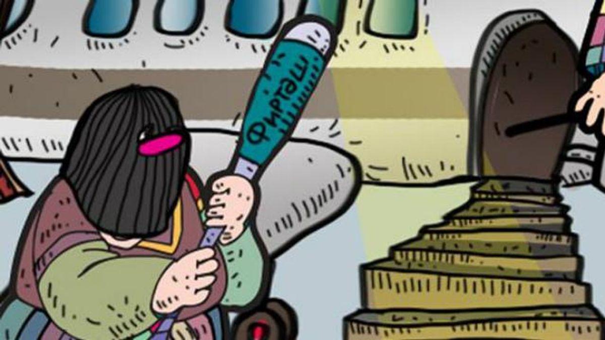 Карикатура тижня: Справжнє шоу до приїзду Фірташа