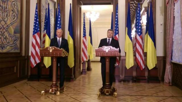 Заява Петра Порошенка і Джо Байдена Заява Петра Порошенка і Джо Байдена
