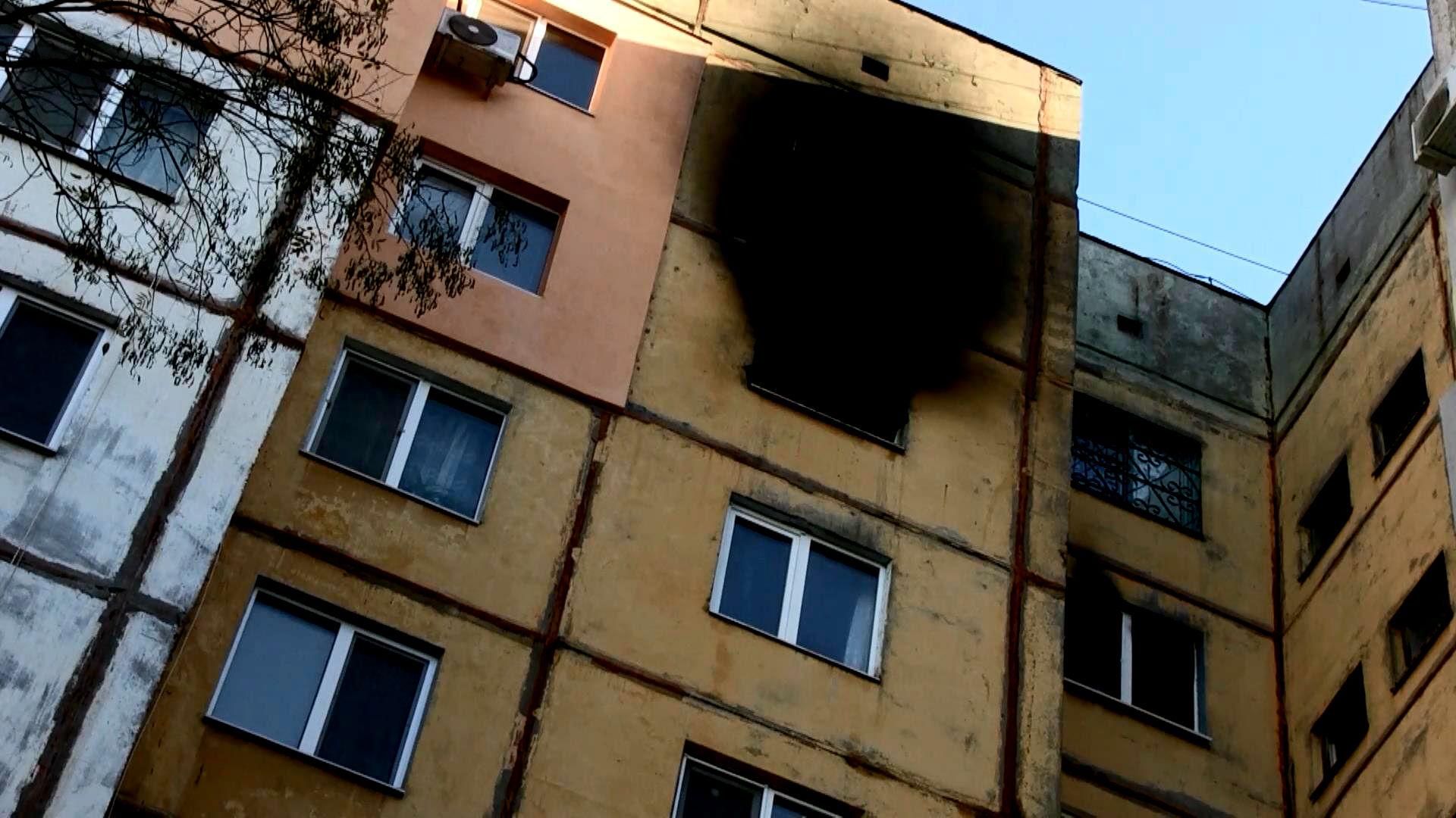 Ужасный пожар в Херсоне унес жизнь ребенка Ужасный пожар в Херсоне унес жизнь ребенка