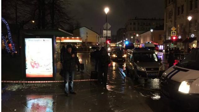 Вибух у Москві: з'явилося нове відео з місця події Вибух у Москві: з'явилося нове відео з місця події