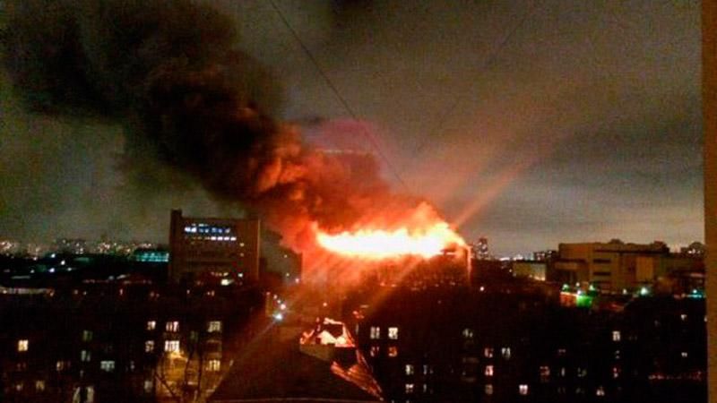 У Москві наймасштабніша пожежа за 25 років