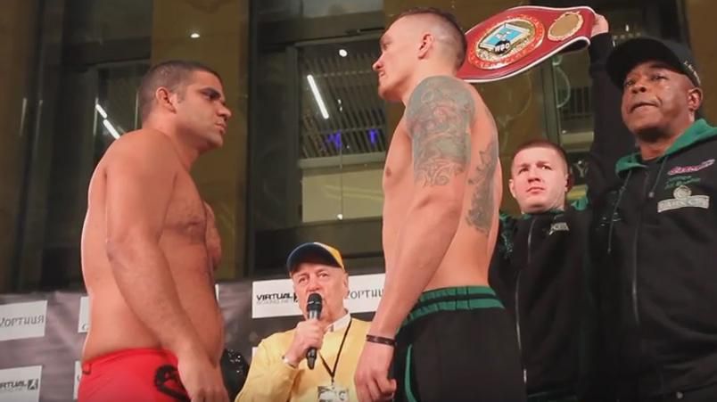 Усик и Родригес сошлись в дуэли взглядов Усик и Родригес сошлись в дуэли взглядов