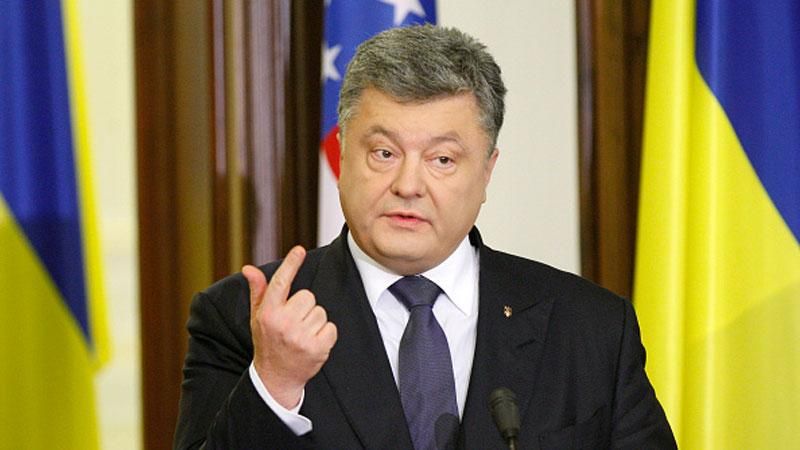 Порошенко заявил о планах Путина захватить половину Украины