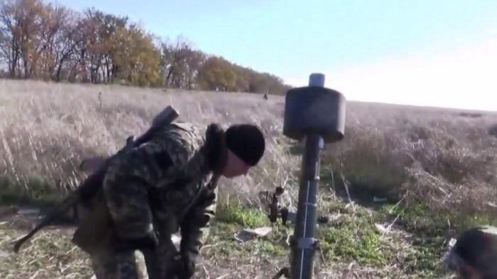 Красногорівка потрапила під мінометний обстріл бойовиків Красногорівка потрапила під мінометний обстріл бойовиків