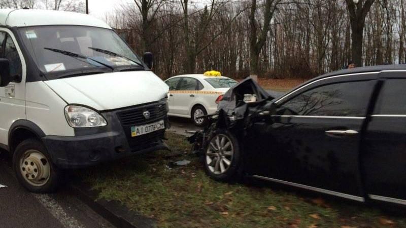 ДТП під Києвом: рух в бік Борисполя заблоковано