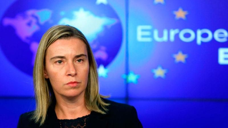 У Євросоюзі немає проблем із санкціями проти Росії, — Могеріні У Євросоюзі немає проблем із санкціями проти Росії, — Могеріні