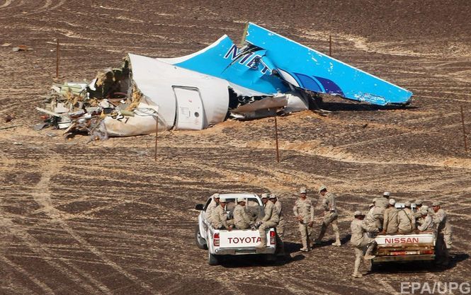 Єгипет зробив нову заяву щодо падіння російського літака