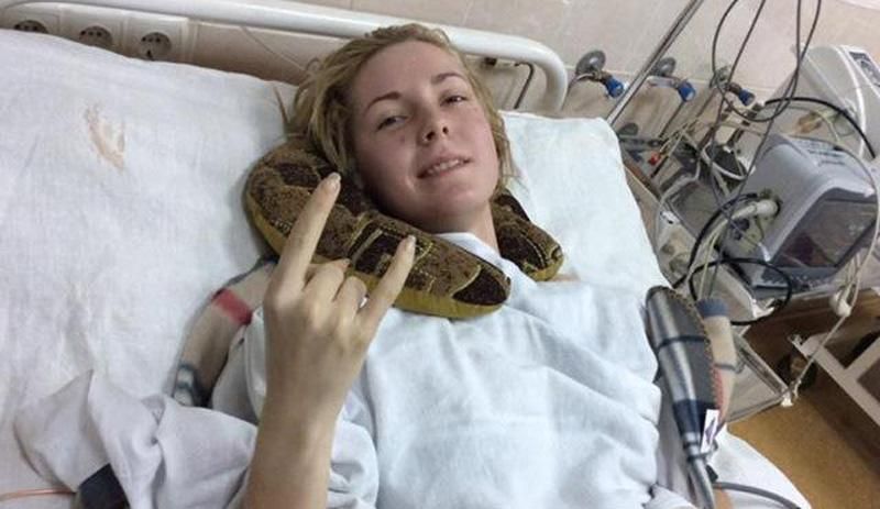 Волонтера Яну Зинкевич успешно прооперировали Волонтера Яну Зинкевич успешно прооперировали