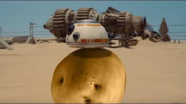 "Пробудження картоплі": білоруська версія нової частини "Зоряних воєн" "Пробудження картоплі": білоруська версія нової частини "Зоряних воєн"