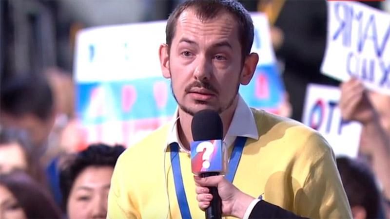 Украинский журналист передал Путину привет от его военных Украинский журналист передал Путину привет от его военных