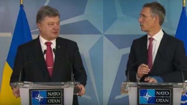 Зустріч Порошенка з генсеком НАТО Зустріч Порошенка з генсеком НАТО