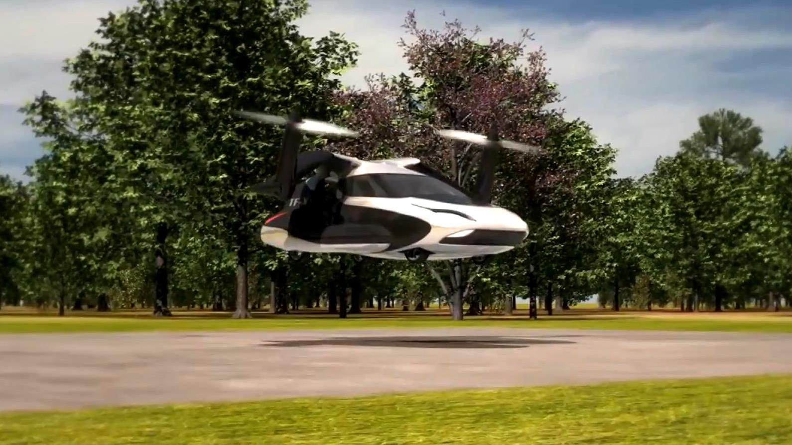 Тестування летючого авто розпочали у США Тестування летючого авто розпочали у США