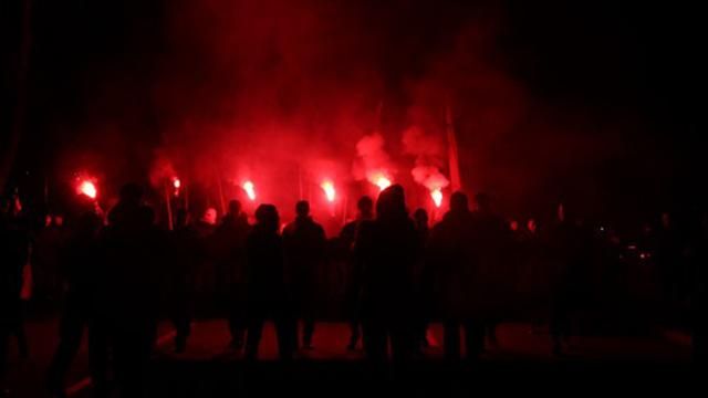 В Мариуполе происходит "Марш храбрых" В Мариуполе происходит "Марш храбрых"