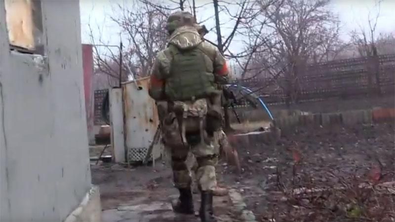 Опубликовано видео масштабной зачистки Авдеевки Опубликовано видео масштабной зачистки Авдеевки