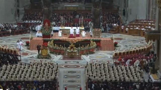 Різдвяна меса у Ватикані, — пряма трансляція