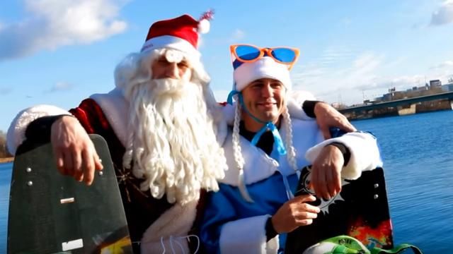 Кличко одягнув бороду та екстремально привітав з Новим роком Кличко одягнув бороду та екстремально привітав з Новим роком