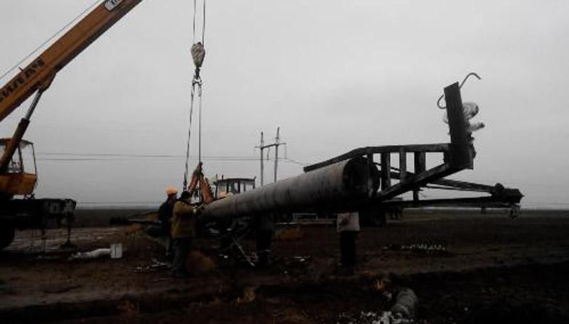 Повторно подорванную ЛЭП в Крым отремонтировали Повторно подорванную ЛЭП в Крым отремонтировали