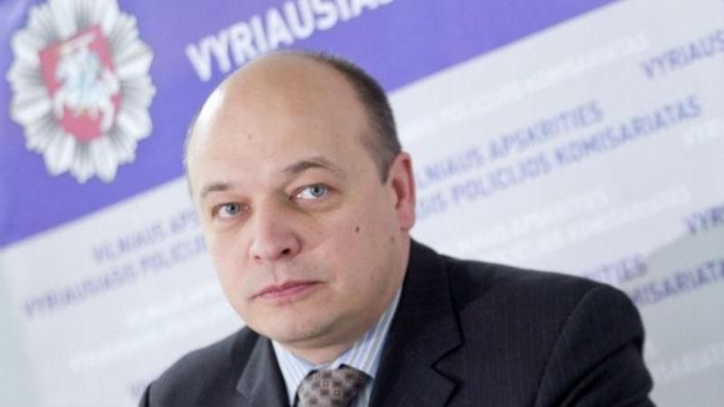 Главный полицейский Вильнюса будет работать в Украине