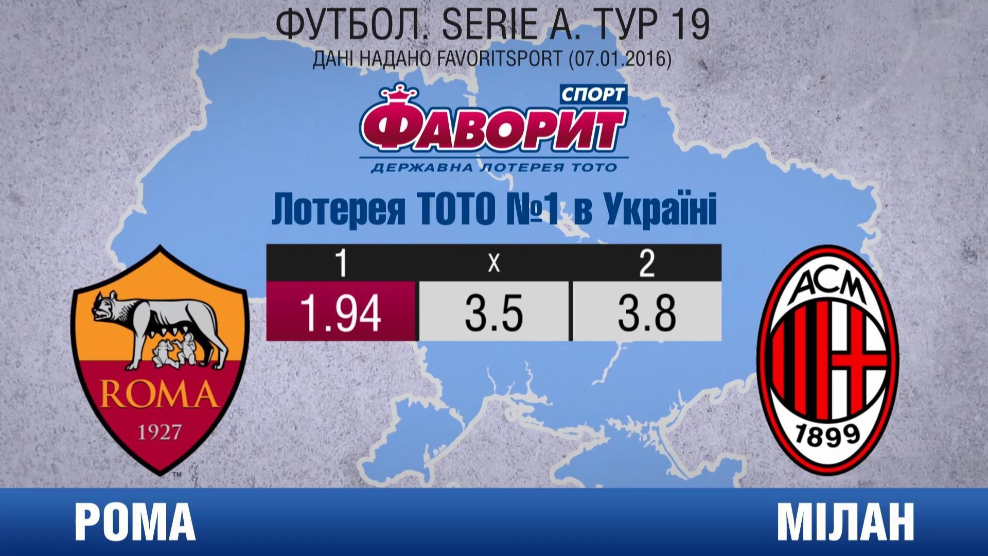 Поединок в Серии А: "Рома" будет встречать "Милан" Поединок в Серии А: "Рома" будет встречать "Милан"