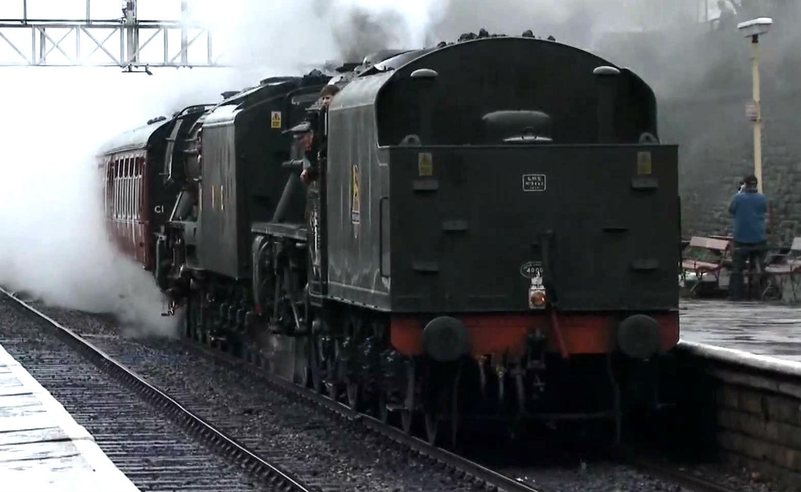 Легенда железной дороги Великобритании вернулась к работе Легенда железной дороги Великобритании вернулась к работе