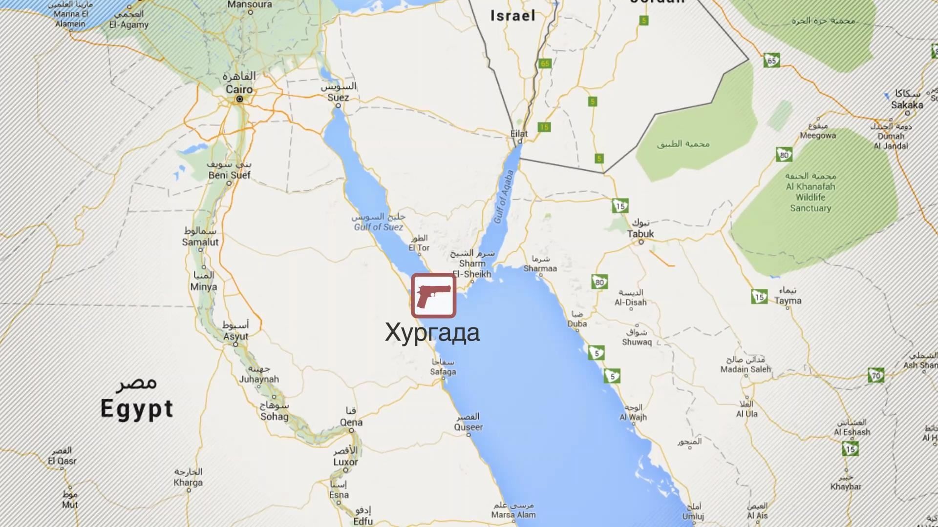 Террористы напали на отель в Египте Террористы напали на отель в Египте