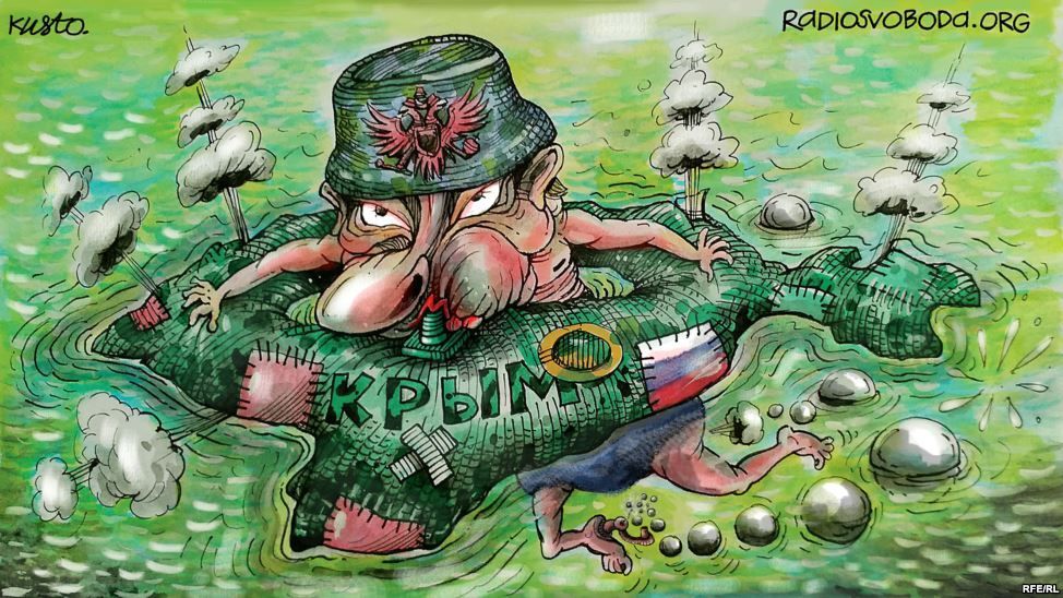 Окупований Крим у карикатурах Окупований Крим у карикатурах