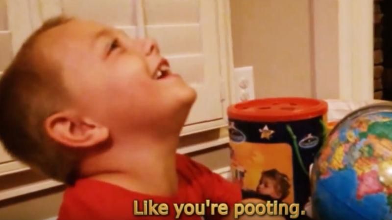 Фамилия "Путин" изрядно рассмешило маленького мальчика Фамилия "Путин" изрядно рассмешило маленького мальчика