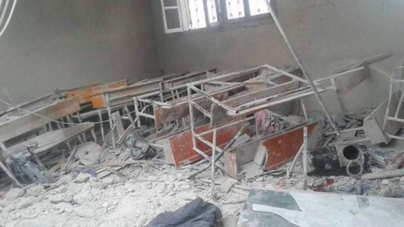 Российская авиация разбомбила школу в Сирии: погибли дети (18+)