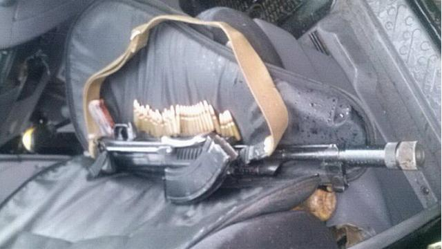 Джип с оружием задержали в Закарпатье. Водитель представился членом "Правого сектора"