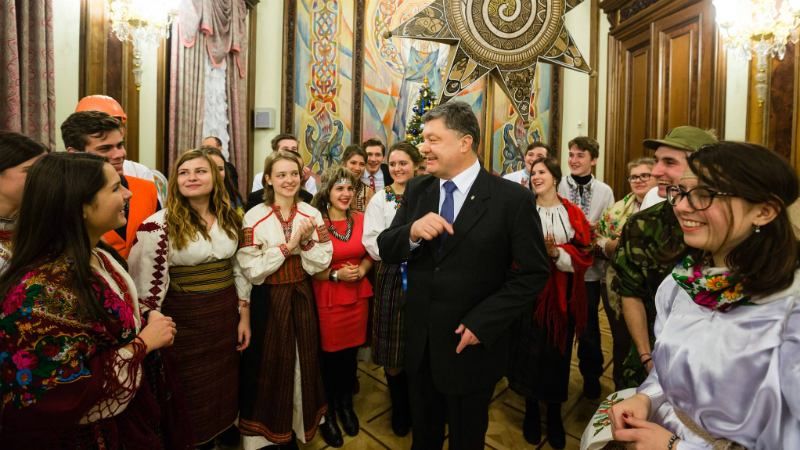 К Порошенко пришел вертеп: опубликованы фото К Порошенко пришел вертеп: опубликованы фото