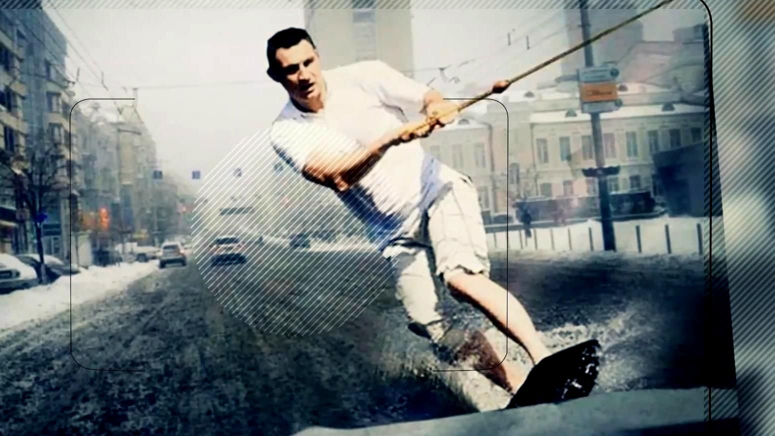 Как Виталий Кличко неожиданно забыл, что в Киеве началась зима Как Виталий Кличко неожиданно забыл, что в Киеве началась зима