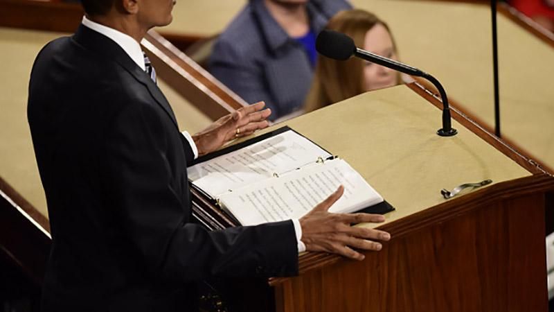 Лебедина пісня Обами: про що сказав американський Президент в останньому посланні Лебедина пісня Обами: про що сказав американський Президент в останньому посланні