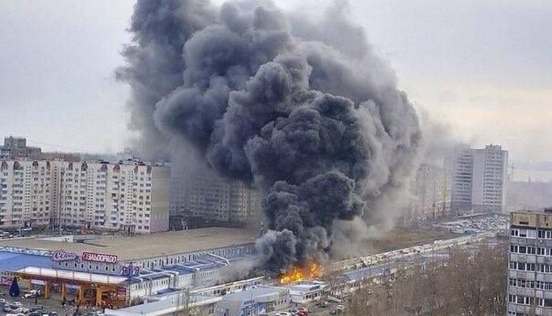 У пожежі на ринку в Одесі є постраждалі