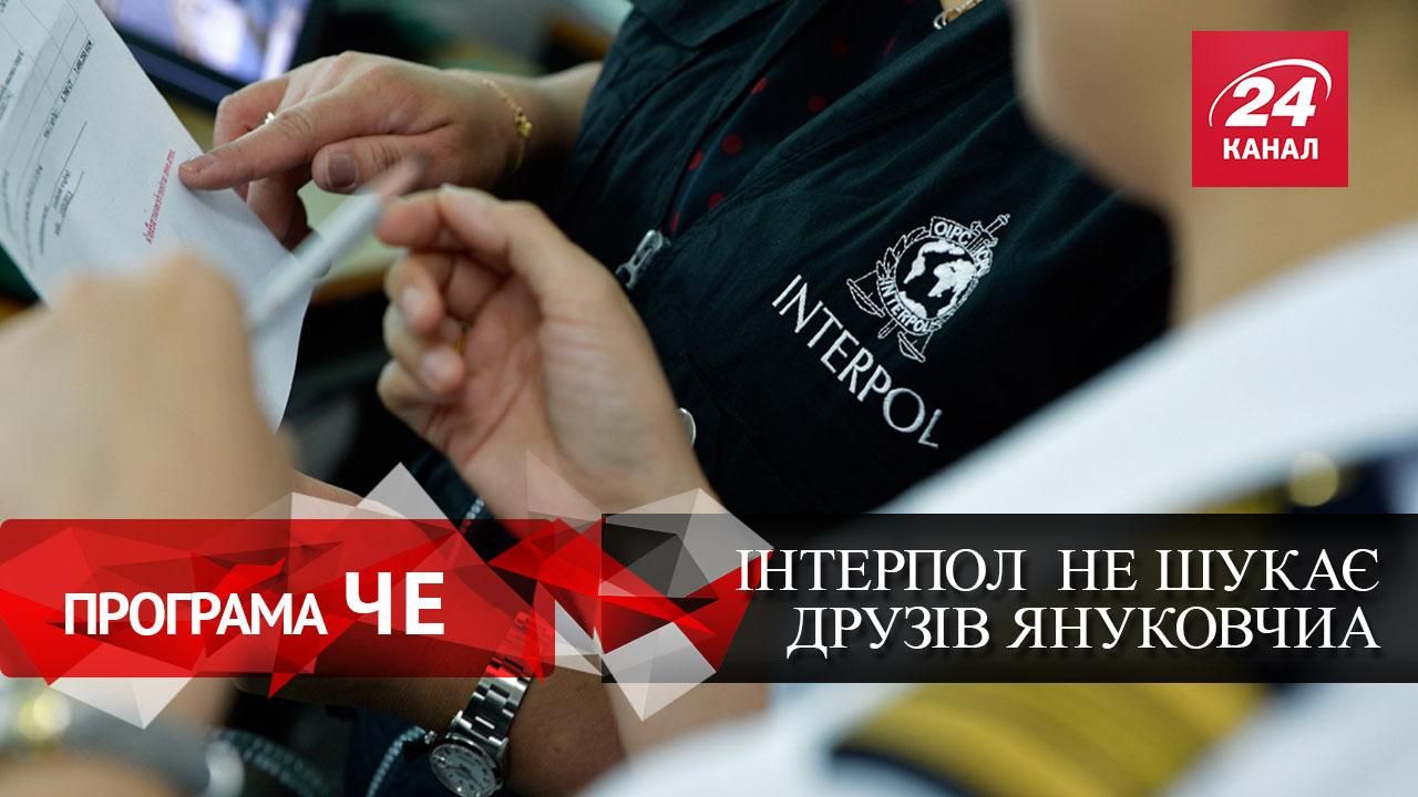 Почему Интерпол больше не ищет друзей Януковича