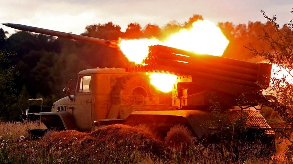 Місія ОБСЄ зафіксувала під Донецьком заборонені "Гради" Місія ОБСЄ зафіксувала під Донецьком заборонені "Гради"