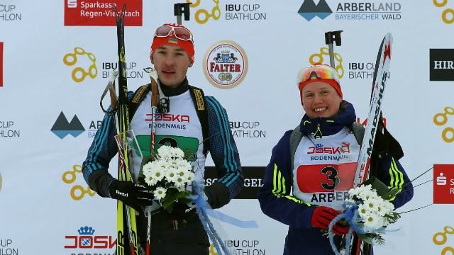 Українські біатлоністи виграли все золото на етапі в німецькому Арбері
