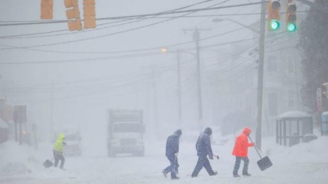 В США растет число погибших от снежной бури